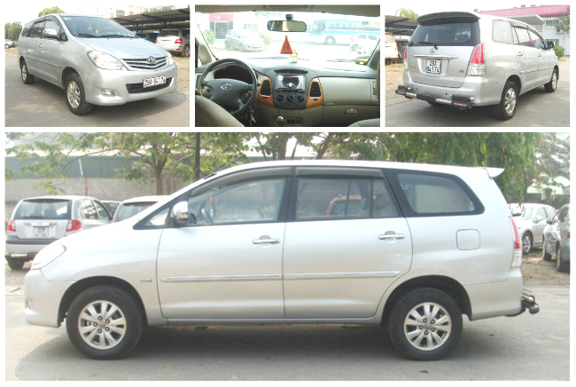 cho thuê xe cưới 7 chỗ Toyota Innova G