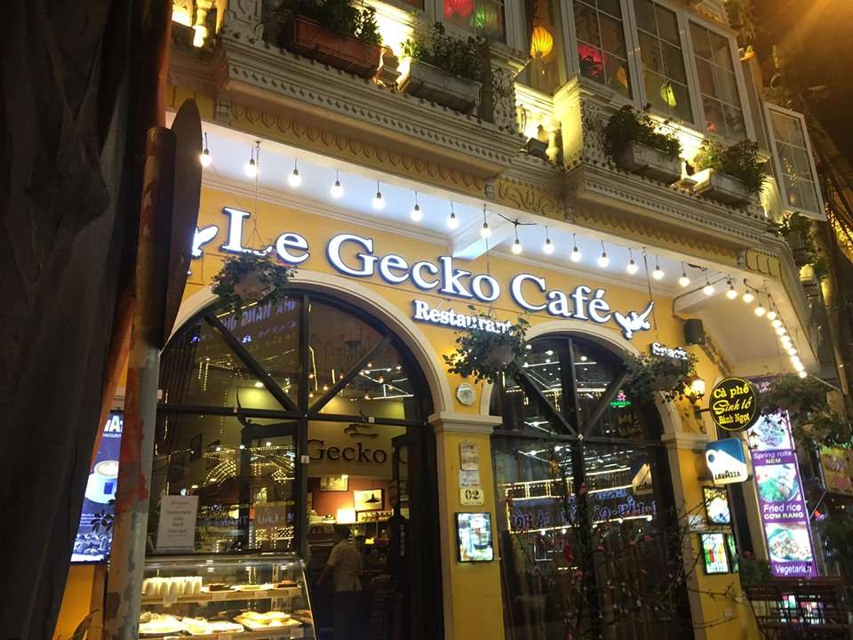Le Gecko được rất nhiều khách nước ngoài lựa chọn lui tới