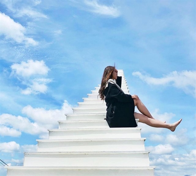 Nấc thang thiên đường tại Cầu Mây Studio