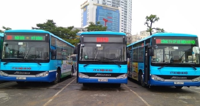 Xe buýt từ sân bay Nội Bài về Hà Nội