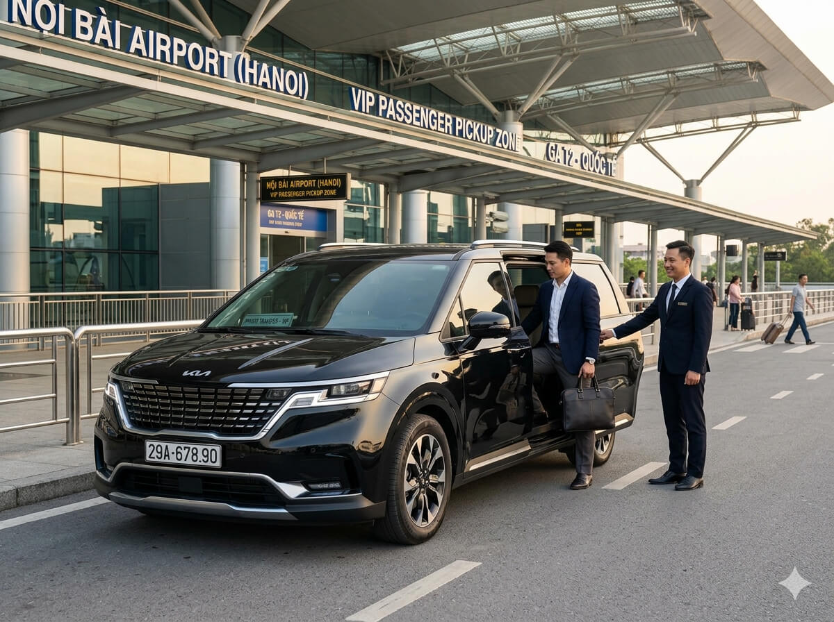 Thuê Xe Carnival Đi Sân Bay Nội Bài | Xe VIP Đưa Đón Đúng Giờ