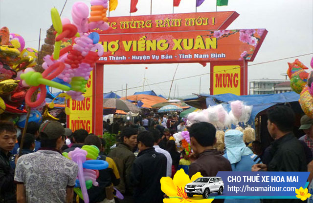 Cho thuê xe đi chợ Viềng