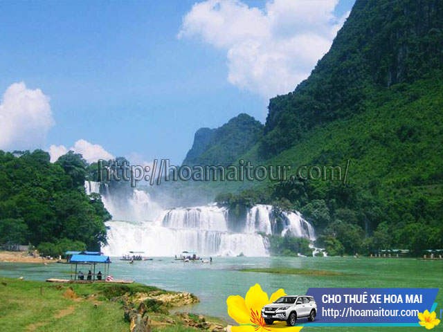 thuê xe đi Thác Bản Giốc