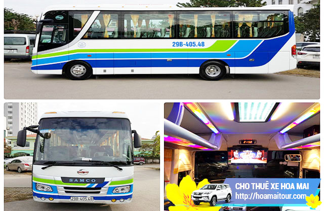Cho thuê xe Isuzu Samco 35 chỗ Cho thuê xe Isuzu Samco 35 chỗ