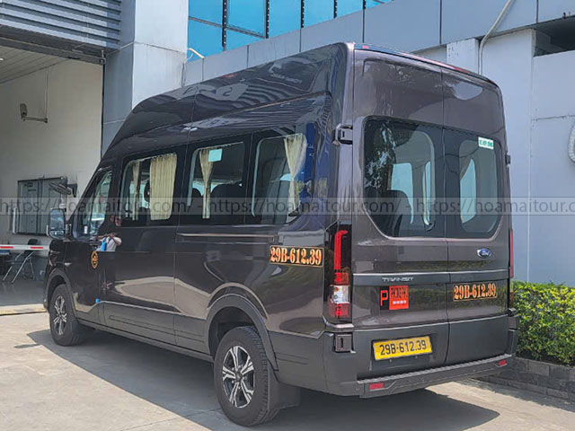 2 Thuê xe 16 chỗ Ford transit nâu 2 Thuê xe 16 chỗ Ford transit nâu