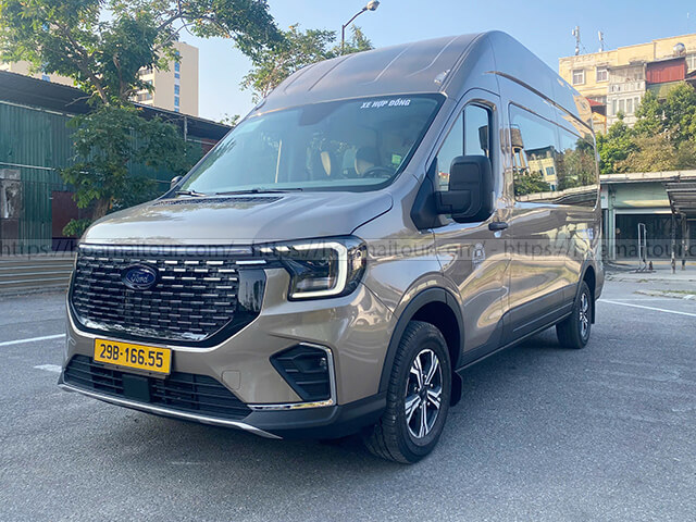 Cho thuê xe 16 chỗ Ford Transit BKS 29B16655 đời 2024
