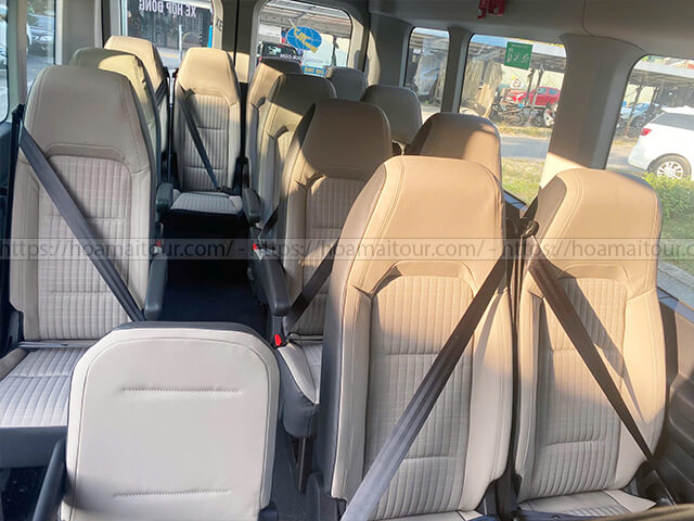 Cho thuê xe 16 chỗ Ford Transit BKS 29B16655 đời 2024