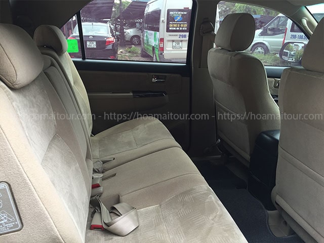 Cho thuê xe 7 chỗ Fortuner BKS 30G40327